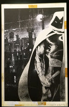 Load image into Gallery viewer, Moon Knight #23 by Bill Sienkiewicz 11x17 FRAMED Original Art Poster Marvel Comics
