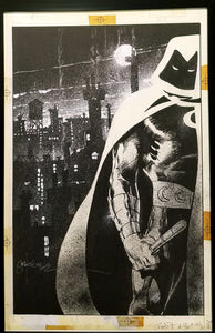Moon Knight #23 by Bill Sienkiewicz 11x17 FRAMED Original Art Poster Marvel Comics