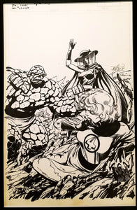 Fantastic Four #266 by John Byrne 11x17 FRAMED Original Art Poster Marvel Comics