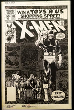 Load image into Gallery viewer, Uncanny X-Men #138 by John Byrne 11x17 FRAMED Original Art Poster Marvel Comics
