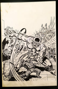 Fantastic Four #132 by Jim Steranko 11x17 FRAMED Original Art Poster Marvel Comics