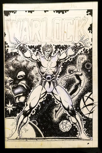 Strange Tales #178 Warlock Jim Starlin 11x17 FRAMED Original Art Poster Marvel Comics