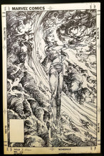 Load image into Gallery viewer, Uncanny X-Men #198 Barry Windsor-Smith 11x17 FRAMED Original Art Poster Marvel Comics
