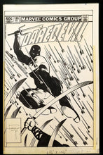 Load image into Gallery viewer, Daredevil #189 by Frank Miller 11x17 FRAMED Original Art Poster Marvel Comics
