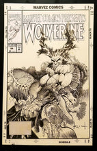 Load image into Gallery viewer, Marvel Comics Presents Wolverine #94 Sam Kieth 11x17 FRAMED Original Art Poster
