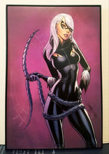 Load image into Gallery viewer, Black Cat by J. Scott Campbell 8x12 FRAMED Marvel Comic Art Piece
