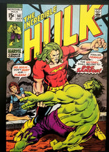 Load image into Gallery viewer, Incredible Hulk #141 by Herb Trimpe 11x14 FRAMED Art Print, Vintage Marvel Comics
