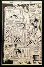 Load image into Gallery viewer, Spawn #8 pg. 19 Todd McFarlane 11x17 FRAMED Original Art Poster Image Comics
