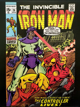 Load image into Gallery viewer, Iron Man #28 by Marie Severin 11x14 FRAMED Art Print, Vintage 1970 Marvel Comics
