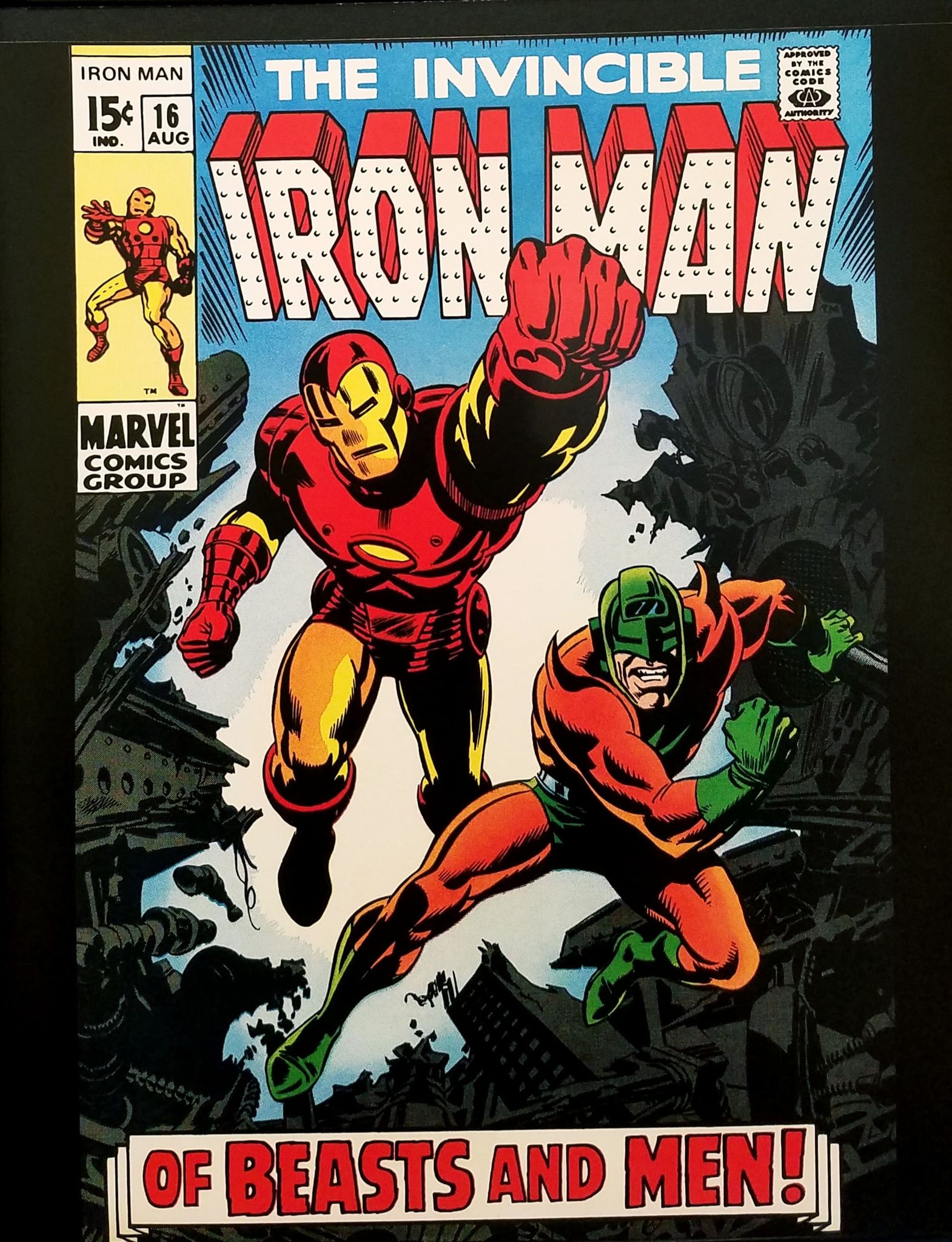 Man Comic Design Iron Man Comic Cover Design