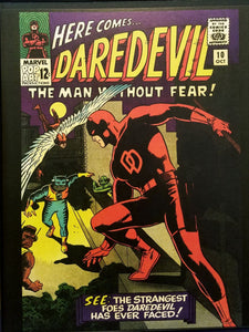 Daredevil #10 by Wally Wood 11x14 FRAMED Art Print, Vintage 1965 Marvel Comics