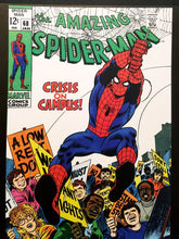 Load image into Gallery viewer, Amazing Spider-Man #68 11x14 FRAMED Art Print, Vintage 1969 Marvel Comics
