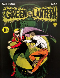 Green Lantern #1 by Howard Purcell 11x14 FRAMED Art Print, Vintage 1941 DC Comics