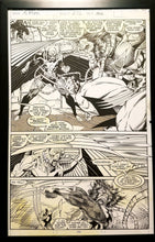 Load image into Gallery viewer, X-Men #272 pg. 16 Wolverine Jim Lee 11x17 FRAMED Original Art Poster Marvel Comics
