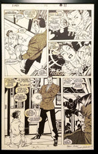 Load image into Gallery viewer, X-Men #258 pg. 11 Jubilee Jim Lee 11x17 FRAMED Original Art Poster Marvel Comics
