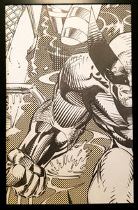 Wolverine X-Men by Jim Lee 11x17 FRAMED Original Art Poster Marvel Comics