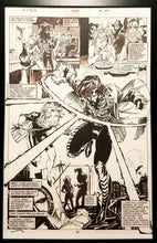Load image into Gallery viewer, X-Men #267 pg. 22 Gambit Jim Lee 11x17 FRAMED Original Art Poster Marvel Comics
