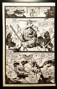 X-Men #268 pg. 4 Wolverine Jim Lee 11x17 FRAMED Original Art Poster Marvel Comics