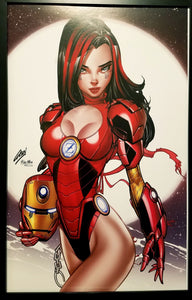 Iron Man Cosplay by Paul Green 11x17 FRAMED Art Print, Zenescope Comics