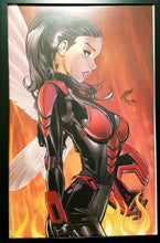 Load image into Gallery viewer, Wasp Cosplay by Paul Green 11x17 FRAMED Art Print, Zenescope Comics
