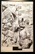 Load image into Gallery viewer, X-Men #1 pg. 21 Wolverine Jim Lee 11x17 FRAMED Original Art Poster Marvel Comics
