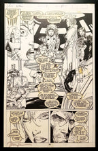 Load image into Gallery viewer, X-Men #8 pg. 22 Rogue Jim Lee 11x17 FRAMED Original Art Poster Marvel Comics
