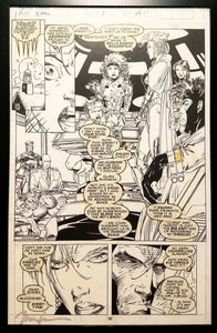 X-Men #8 pg. 22 Rogue Jim Lee 11x17 FRAMED Original Art Poster Marvel Comics