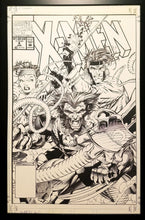 Load image into Gallery viewer, X-Men #4 Omega Red Jim Lee 11x17 FRAMED Original Art Poster Marvel Comics
