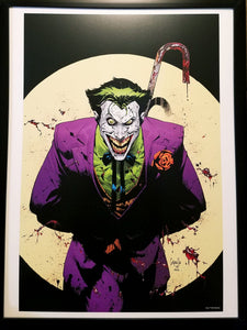 Joker 80th Anniversary by Greg Capullo FRAMED 12x16 Art Print DC