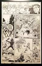 Load image into Gallery viewer, Uncanny X-Men #270 pg. 20 swimsuit Jim Lee 11x17 FRAMED Original Art Poster Marvel Comics

