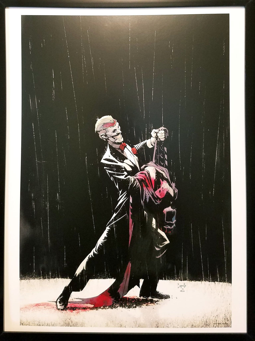 Joker Batman Death of the Family by Greg Capullo FRAMED 12x16 Art Print DC Comics Poster