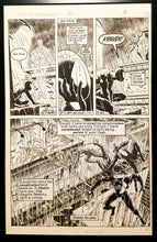 Load image into Gallery viewer, Web Spider-Man #31: Kraven&#39;s Last Hunt Mike Zeck 11x17 FRAMED Original Art Poster
