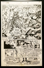 Load image into Gallery viewer, Uncanny X-Men #275 pg. 4 Wolverine Jim Lee 11x17 FRAMED Original Art Poster Marvel Comics
