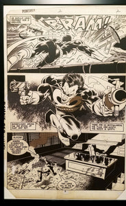 Punisher #2 pg. 2 by Mike Zeck 11x17 FRAMED Original Art Poster Marvel Comics
