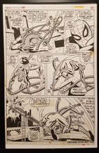 Load image into Gallery viewer, Amazing Spider-Man #100 pg. 21 Gil Kane 11x17 FRAMED Original Art Poster Marvel Comics
