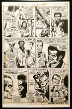Load image into Gallery viewer, Amazing Spider-Man #96 pg. 15 Gil Kane 11x17 FRAMED Original Art Poster Marvel Comics
