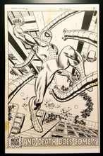 Load image into Gallery viewer, Amazing Spider-Man #89 pg. 20 Gil Kane 11x17 FRAMED Original Art Poster Marvel Comics
