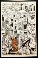 Load image into Gallery viewer, Amazing Spider-Man #121 pg. 9 Gil Kane 11x17 FRAMED Original Art Poster Marvel Comics
