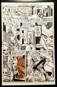 Amazing Spider-Man #121 pg. 9 Gil Kane 11x17 FRAMED Original Art Poster Marvel Comics