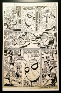 Amazing Spider-Man #97 pg. 3 by Gil Kane 11x17 FRAMED Original Art Poster Marvel Comics