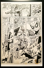 Load image into Gallery viewer, Amazing Spider-Man #98 pg. 15 Gil Kane 11x17 FRAMED Original Art Poster Marvel Comics
