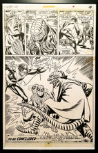 Load image into Gallery viewer, Amazing Spider-Man #101 pg. 30 Gil Kane 11x17 FRAMED Original Art Poster Marvel Comics
