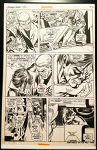 Load image into Gallery viewer, Amazing Spider-Man #102 pg. 18 Gil Kane 11x17 FRAMED Original Art Poster Marvel Comics
