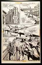 Load image into Gallery viewer, Amazing Spider-Man #121 pg. 14 Gil Kane 11x17 FRAMED Original Art Poster Marvel Comics
