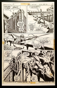 Amazing Spider-Man #121 pg. 14 Gil Kane 11x17 FRAMED Original Art Poster Marvel Comics