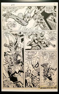 Amazing Spider-Man #97 pg. 6 Gil Kane 11x17 FRAMED Original Art Poster Marvel Comics