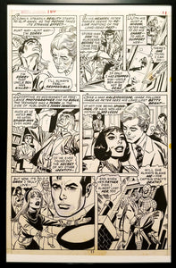 Amazing Spider-Man #100 pg. 11 Gil Kane 11x17 FRAMED Original Art Poster Marvel Comics