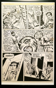 Amazing Spider-Man #97 pg. 19 by Gil Kane 11x17 FRAMED Original Art Poster Marvel Comics