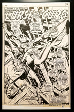 Load image into Gallery viewer, Amazing Spider-Man #102 pg. 24 Gil Kane 11x17 FRAMED Original Art Poster Marvel Comics
