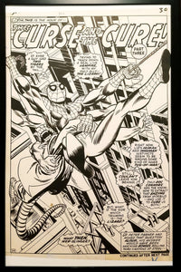 Amazing Spider-Man #102 pg. 24 Gil Kane 11x17 FRAMED Original Art Poster Marvel Comics